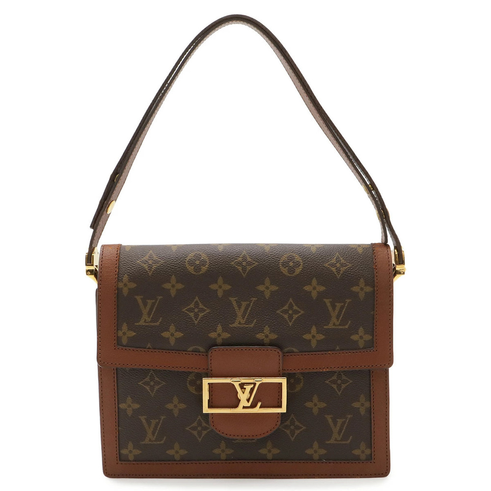 LOUIS VUITTON Monogram Sac Dauphine Shoulder Bag Hobo Semi Shoulder
